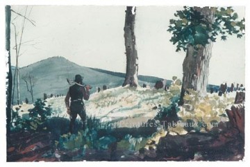 Le Pionnier réalisme peintre Winslow Homer Peinture à l'huile